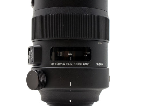Sigma 60-600mm f/4.5-6.3 DG OS HSM SPORT - Nikon Fit - segunda mano - excelente estado - detalle 4 de 4 - SKU 3767516 - Camer