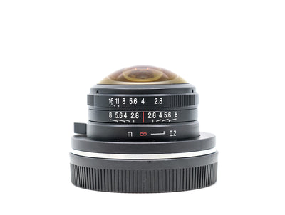 Venus Laowa 4mm f/2.8 Fisheye – Canon EF-M Anschluss