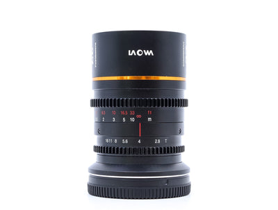 Venus Laowa 27mm T2.8 Nanomorph [Amber Flare] - L Fit