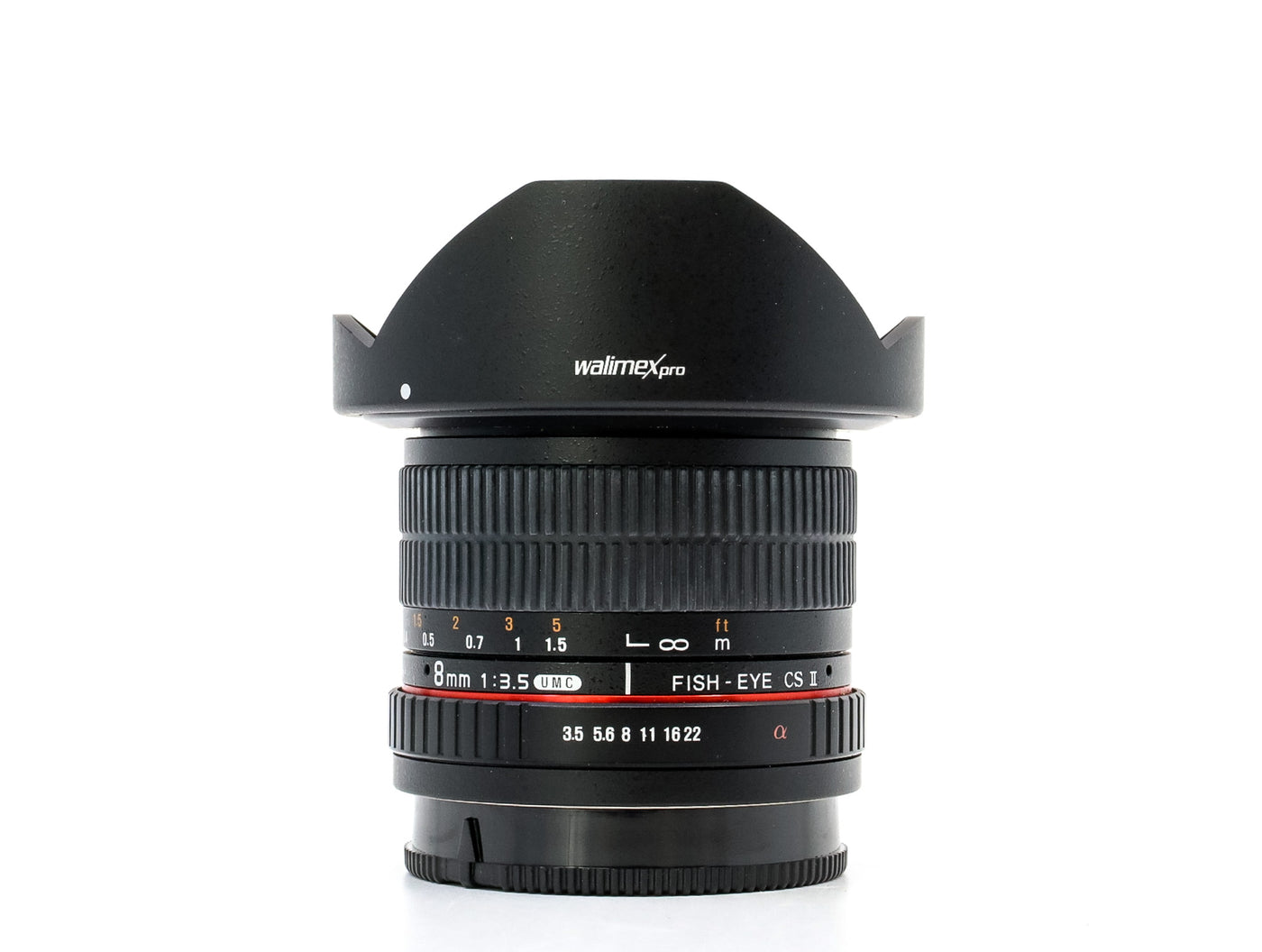 Walimex Pro 8mm f/3.5 UMC CS Fisheye II - Sony A Fit  · immagine principale