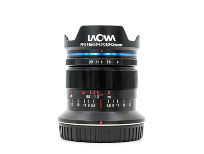 Venus Laowa 14mm f/4 Zero-D FF RL – Nikon Z Anschluss