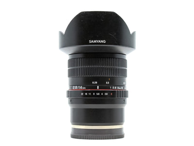 Samyang 14mm f/2.8 ED COME SE UMC - Sony FE Fit
