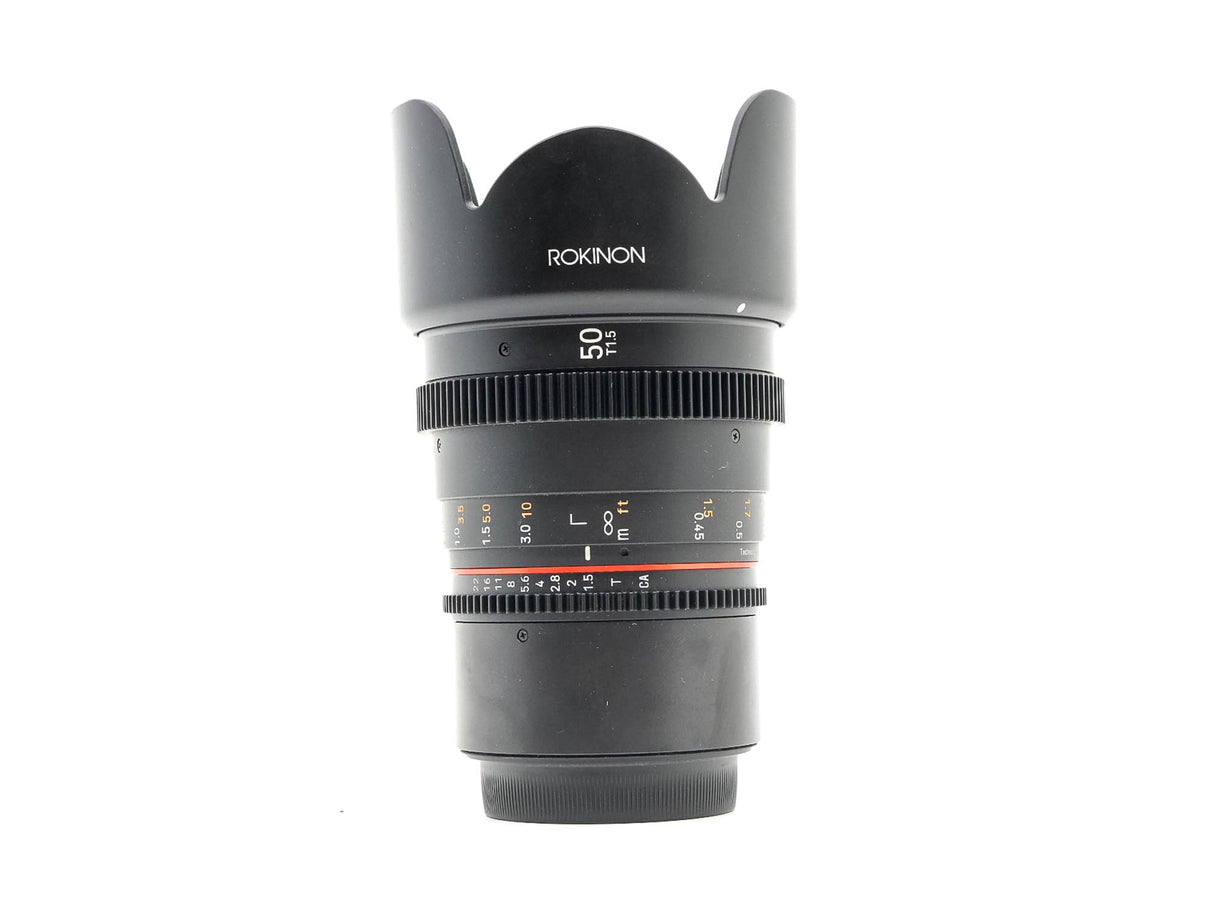Rokinon 50mm T1.5 Cine DSX - Compatibile con Canon RF 