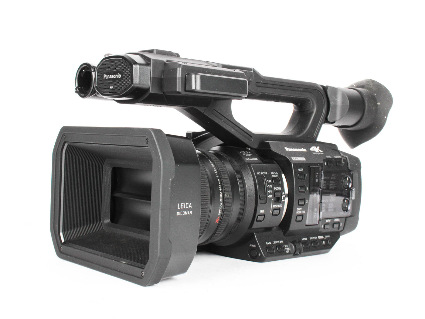 Videocamera Panasonic AG-UX180 4K · immagine principale