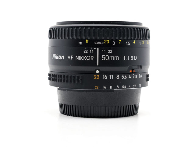 Nikon AF Nikkor 50mm f/1.8D - segunda mano - excelente estado - foto principal - SKU 3790423 - Camera Market