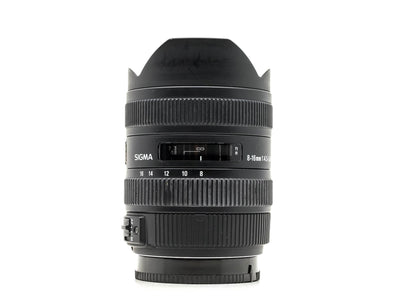 Sigma 8-16mm f/4.5-5.6 DC HSM - Sony A Anschluss