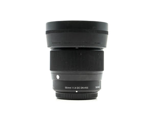 Sigma 56mm f/1.4 DC DN Contemporary - Compatibile con il formato Micro Quattro Terzi