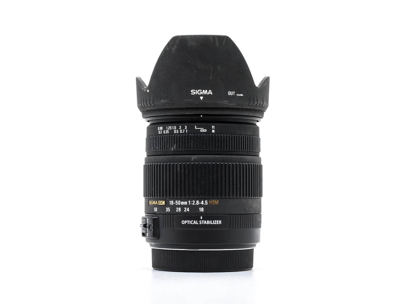 Sigma 18-50mm f/2.8-4.5 DC OS HSM - Canon EF-S Fit  · main image