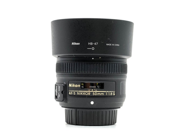 Nikon AF-S Nikkor 50mm f/1.8G - segunda mano - excelente estado - foto principal - SKU 3790743 - Camera Market