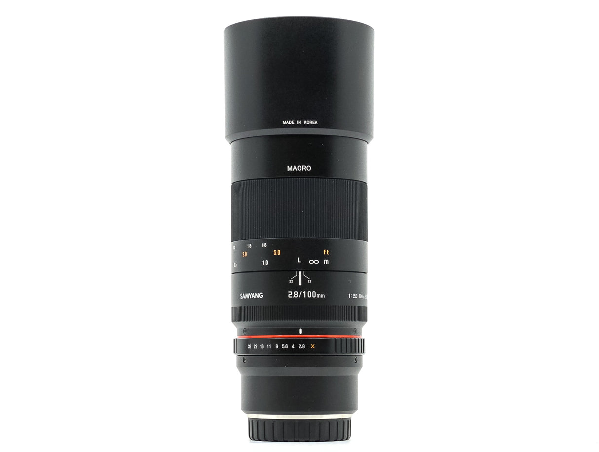 Samyang 100mm f/2.8 ED UMC Macro- Fujifilm X Fit