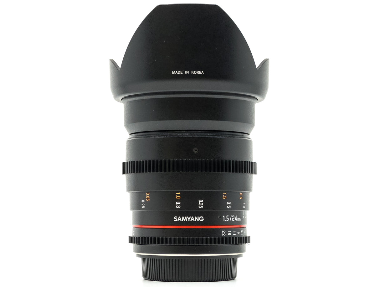 Samyang 24mm T1.5 ED AS UMC II Cine - Canon EF Fit