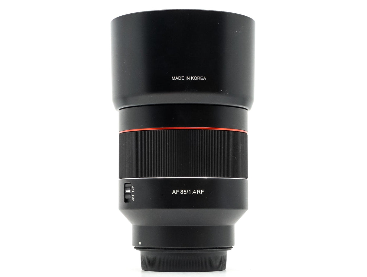 Samyang AF 85mm f/1.4 - Canon RF Fit - segunda mano - excelente estado - foto principal - SKU 3787727 - Camera Market