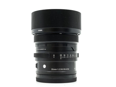 Sigma 35mm f/2 DG DN Contemporary - Misura L 