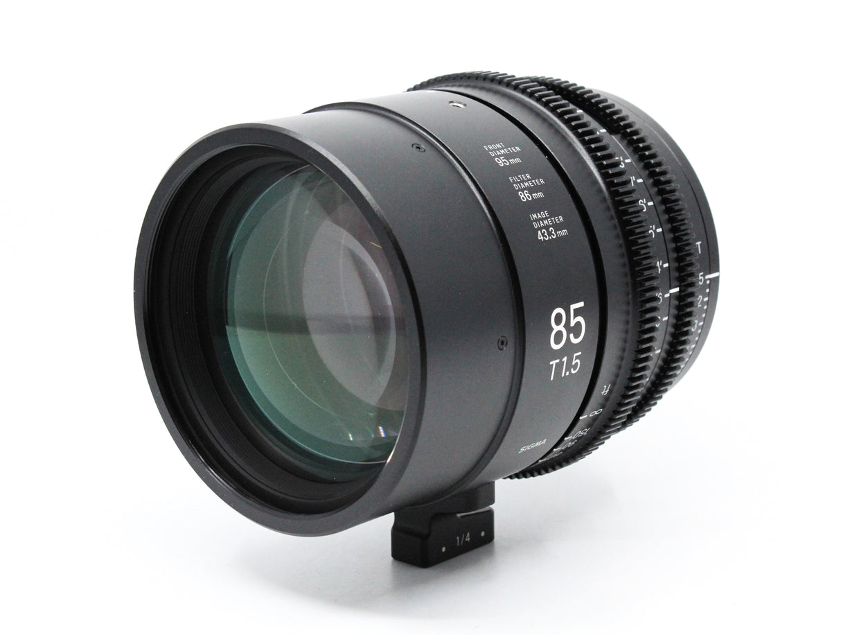 Sigma 85mm T1.5 FF - Canon EF fit