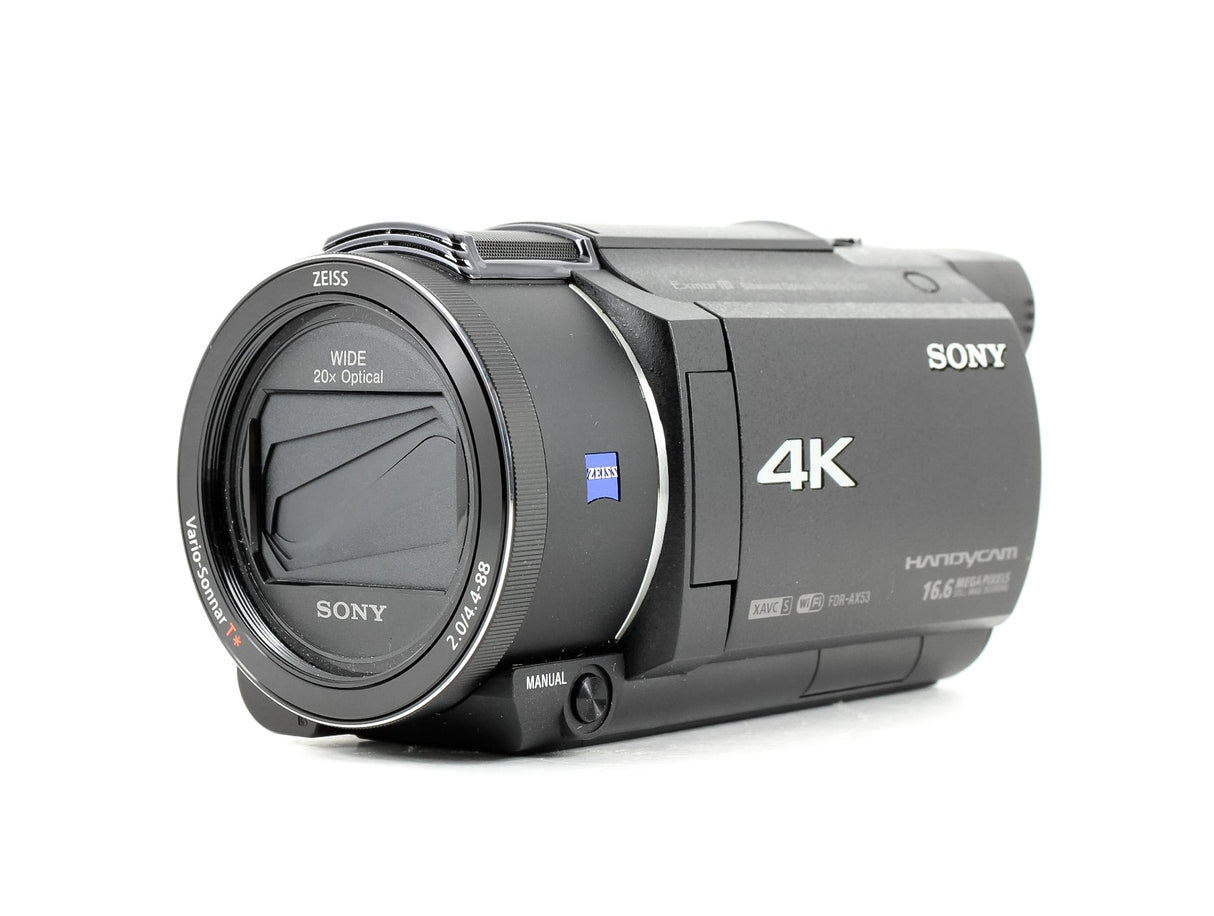 Sony FDR-AX53 4K Camcorder - segunda mano - excelente estado - foto principal - SKU 3716003 - Camera Market