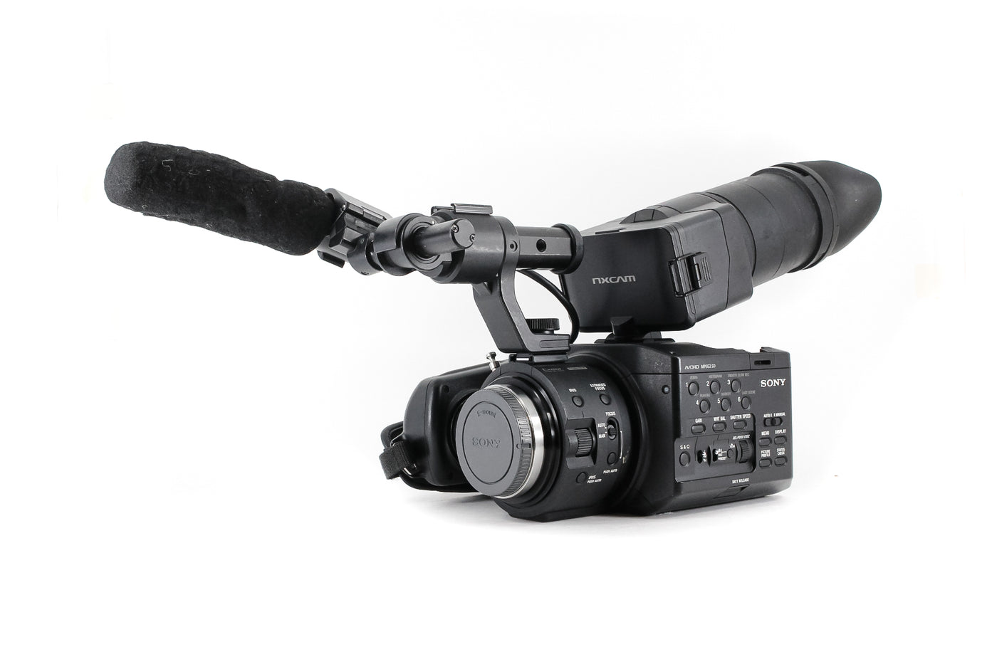 Videocamera Sony NEX-FS100E · immagine principale