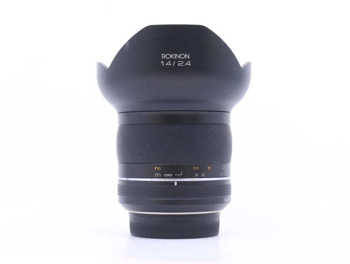 Rokinon 14mm f/2.4 SP - Compatibile con Nikon