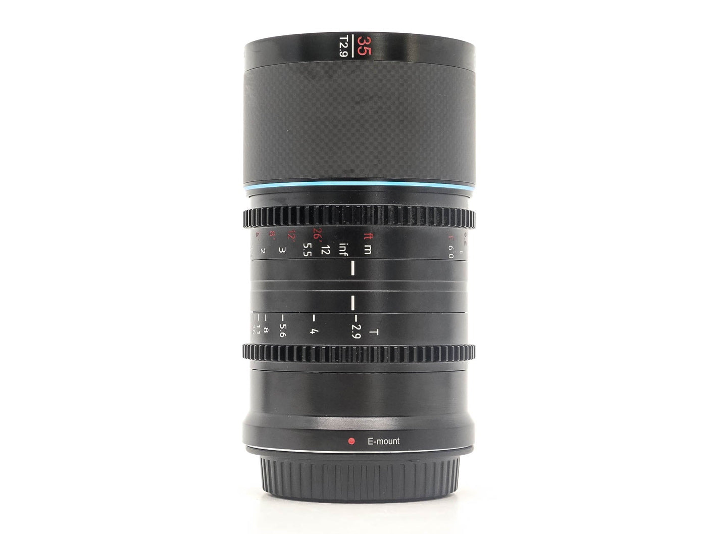 Sirui Saturn 35mm T2.9 1.6x Anamorphic [Neutral Flare] - Sony FE Fit · immagine principale