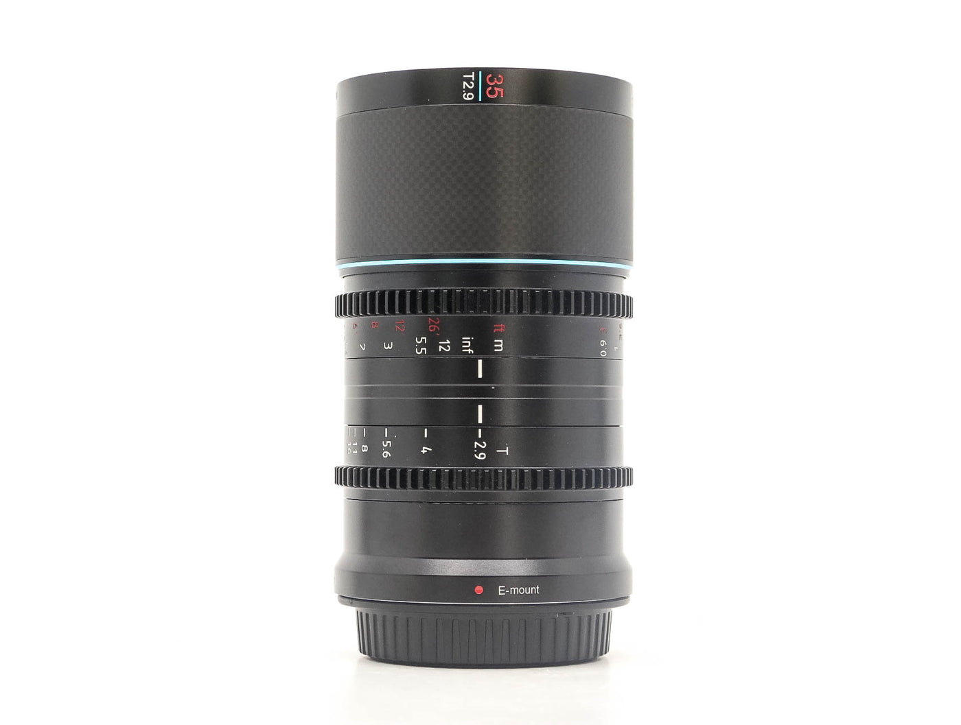 Sirui Saturn 35mm T2.9 1.6x Anamorfico [Blade Blu] - Canon RF Fit · main image