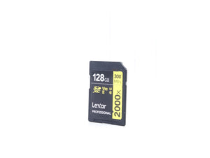 Lexar Professional 128GB 2000x 300MB/s SDXC Card