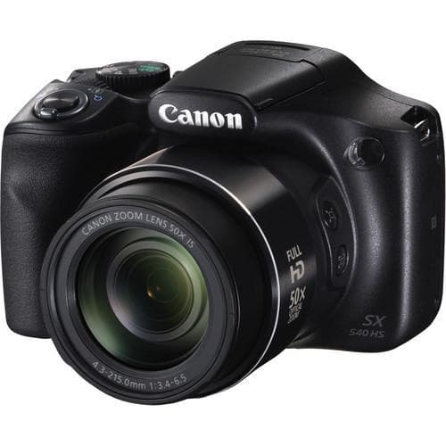 Fotocamera Bridge PowerShot SX540 HS - Nera + Obiettivo zoom Canon 50X IS 24-1200 mm f/3.4-6.5 f/3.4-6.5  · immagine principale