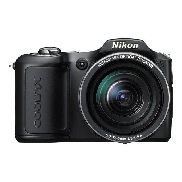 L100 Compact Camera - Black + Nikon Nikkor 15x Optical Zoom VR 28–420mm f/3.5-5.4 f/3.5-5.4