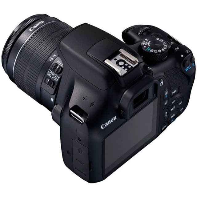EOS 1300D SLR - Nero + Canon EF-S 18-55mm f/3.5-5.6 IS III f/3.5-5.6  · immagine principale