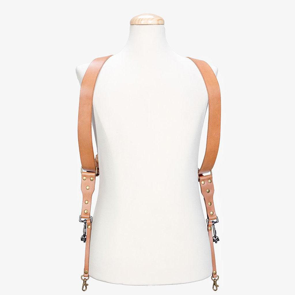 Berlin #503 - Tanned dual leather camera strap · immagine principale