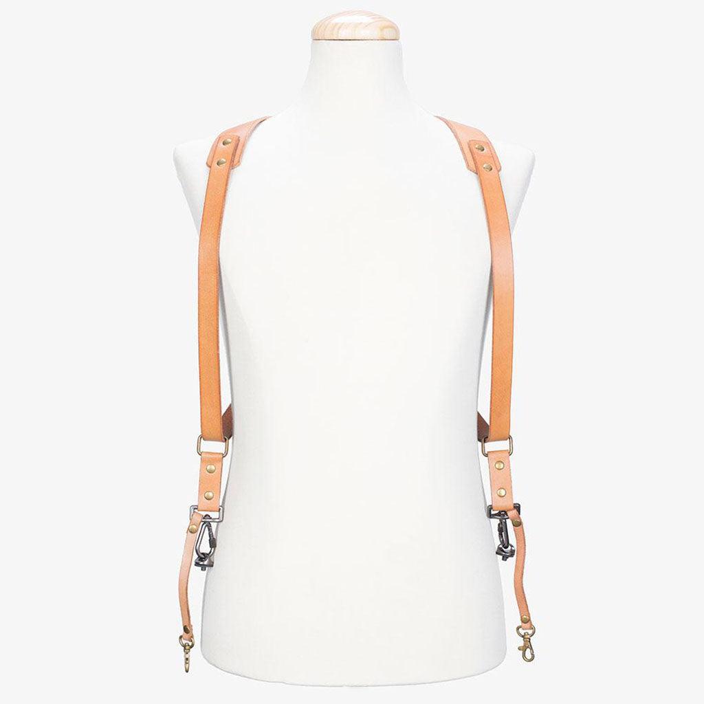 Berlin #703 - Tanned dual leather camera strap · immagine principale