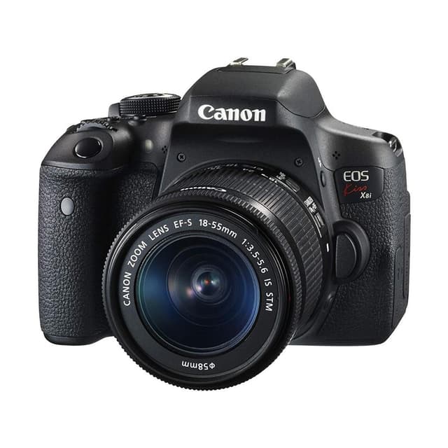Canon EOS 600D (Kiss X6i) - Schwarz + Canon EF-S 18-55 mm f/3.5-5.6 IS II Objektiv · Hauptbild