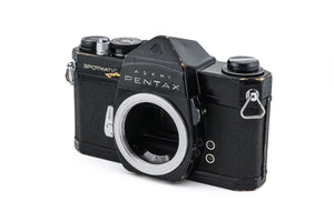 Pentax Spotmatic SP + 55mm f1.8 Super-Multi-Coated Takumar