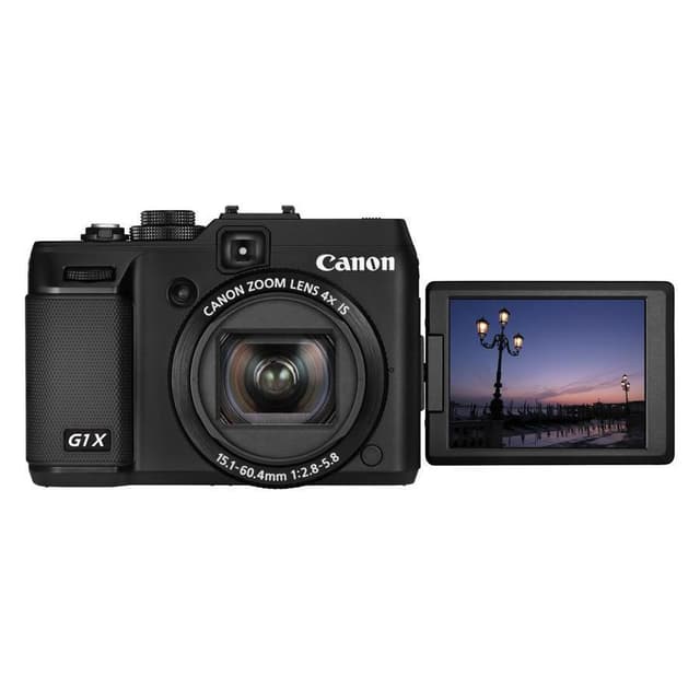 PowerShot G1X - Nero + Canon Zoom 3X 24-72mm f/2.8-5.6 f/2.8-5.6  · immagine principale