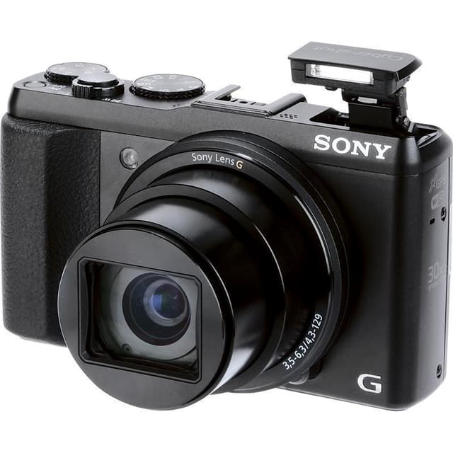 Fotocamera compatta Cyber-shot DSC-HX50 - Nera + Zoom ottico Sony G 30X 24-720 mm f/3.5-6.3 f/3.5-6.3  · immagine principale