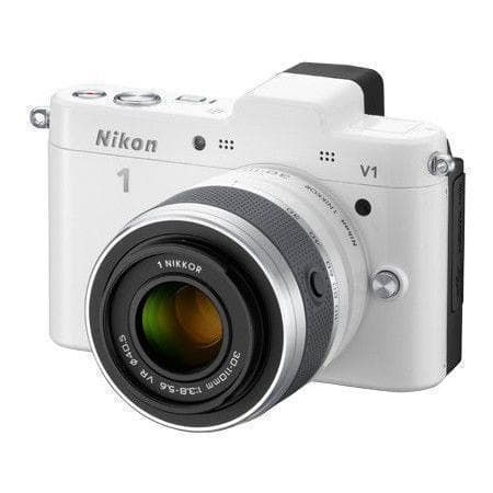 1 V1 - Bianco + Nikon Ibrido - Nikon 1 V1 Bianco + Nikkor 1 10-30mm f/3.8-5.6  · immagine principale