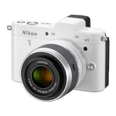 Nikon 1 V1 Weiß + Nikkor 1 10-30mm f/3.8-5.6 | Kamera Kit