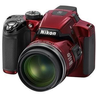 Fotocamera compatta Coolpix P510 - Rosso/Nero + Zoom ottico grandangolare Nikon Nikkor 24-1000 mm f/3.0-5.9 f/3.0-5.9  · immagine principale