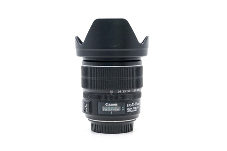 Canon EF-S 15-85mm f/3.5-5.6 IS USM - segunda mano - excelente estado - foto principal - SKU 3709380 - Camera Market