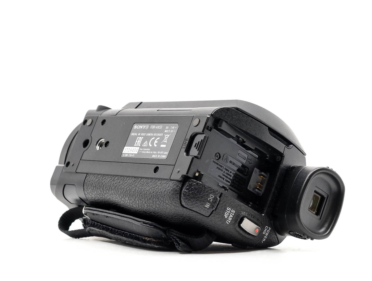Sony FDR-AX53 4K Camcorder - segunda mano - excelente estado - detalle 4 de 5 - SKU 3716004 - Camera Market