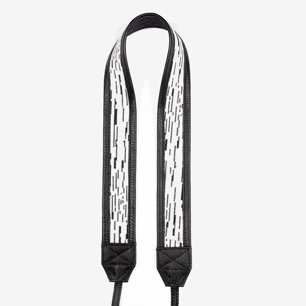 Jaipur #107 - Fabric & Leather camera strap