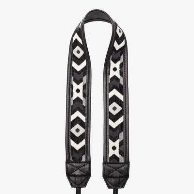 Limited Edition - Jaipur #114 - Fabric & Leather camera strap