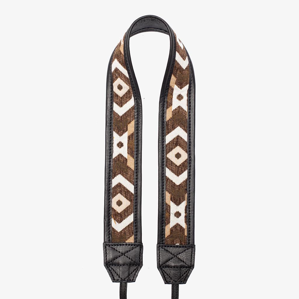 Limited Edition - Jaipur #116 - Stoff & Leder Kameragurt · Hauptbild