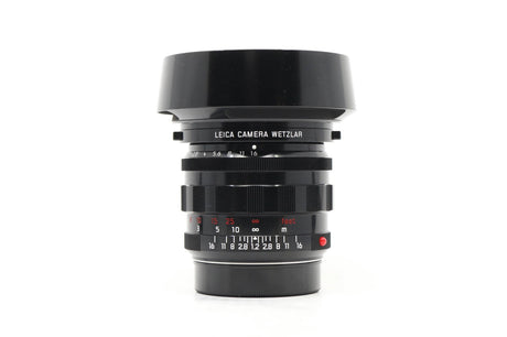 Leica 50mm f/1.2 Noctilux-M ASPH Black Gloss Finish [11731]
