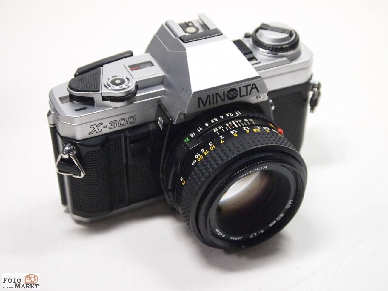 Minolta X300 + MD 50mm 2.0 - Fotocamera reflex 35mm · immagine principale