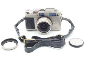 Contax G1 35mm Fotocamera analogica Carl Zeiss Biogon 28mm...