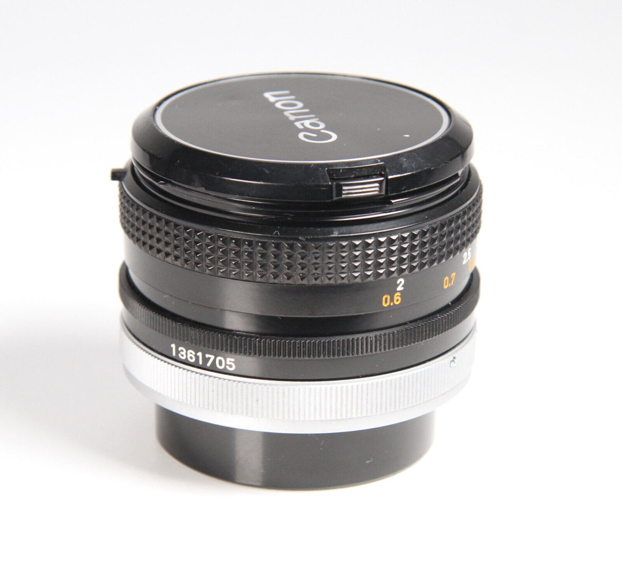 Canon FD 50mm SC fixed focal lens for analog cameras