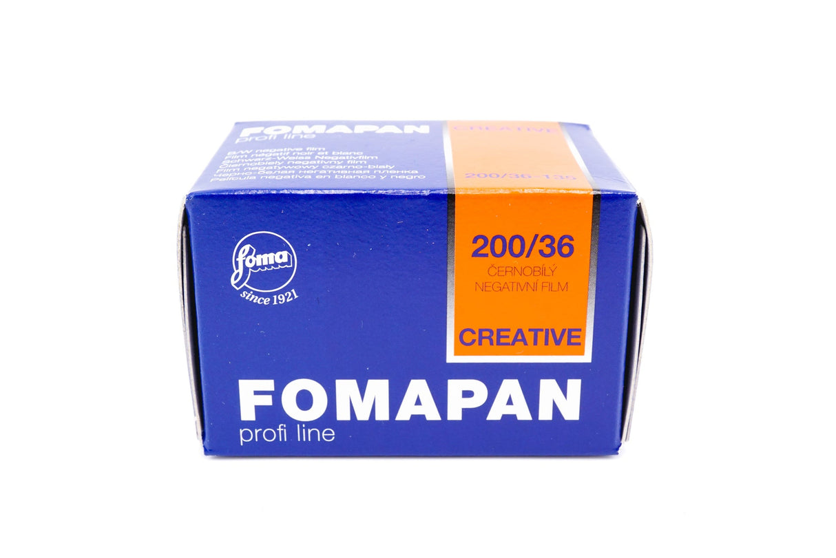 Foma Fomapan 200 (35mm) 36 Esp. Carta da 35 mm vintage