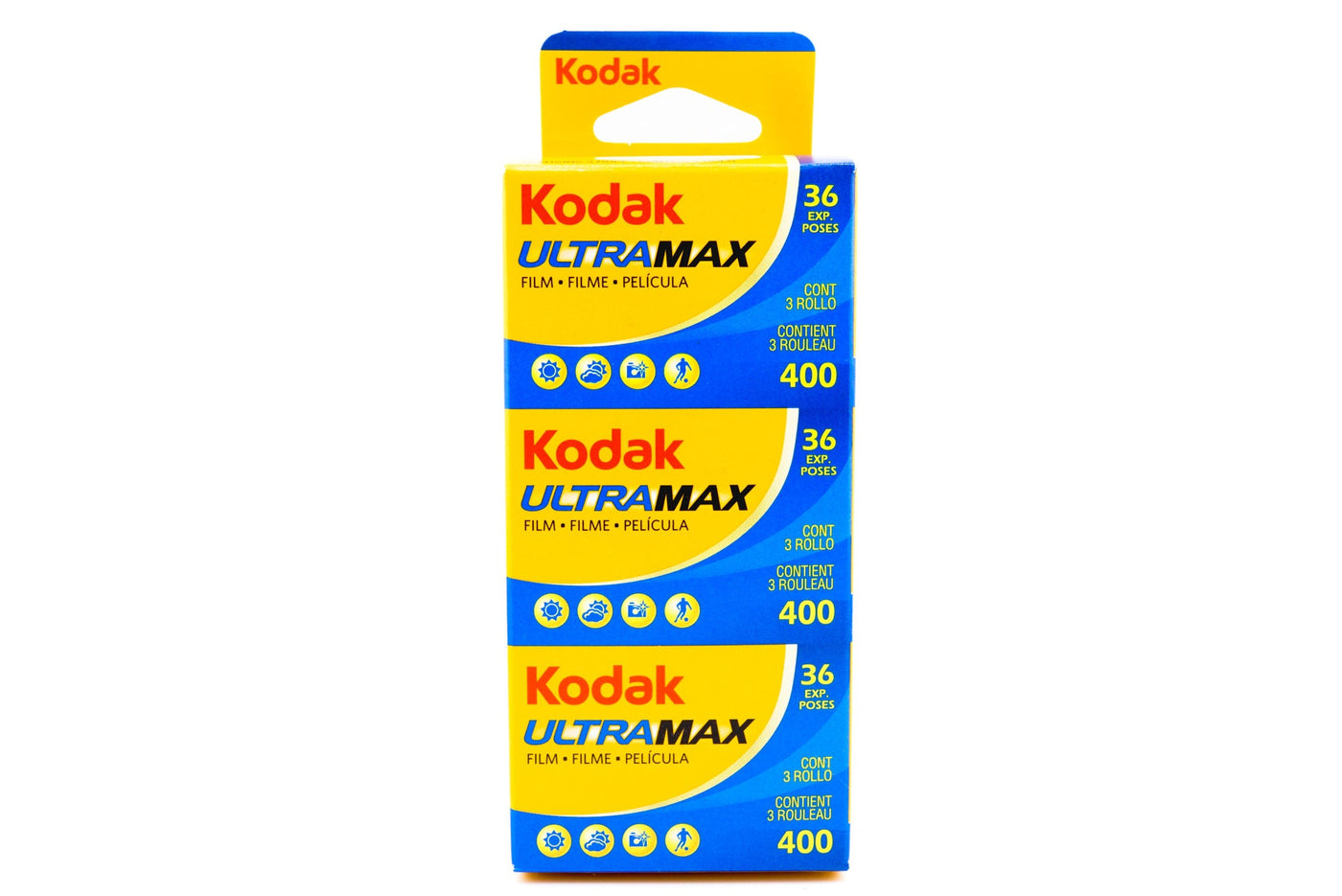 Kodak Ultramax 400 (35 mm) 36 esp. Confezione da 3 · main image