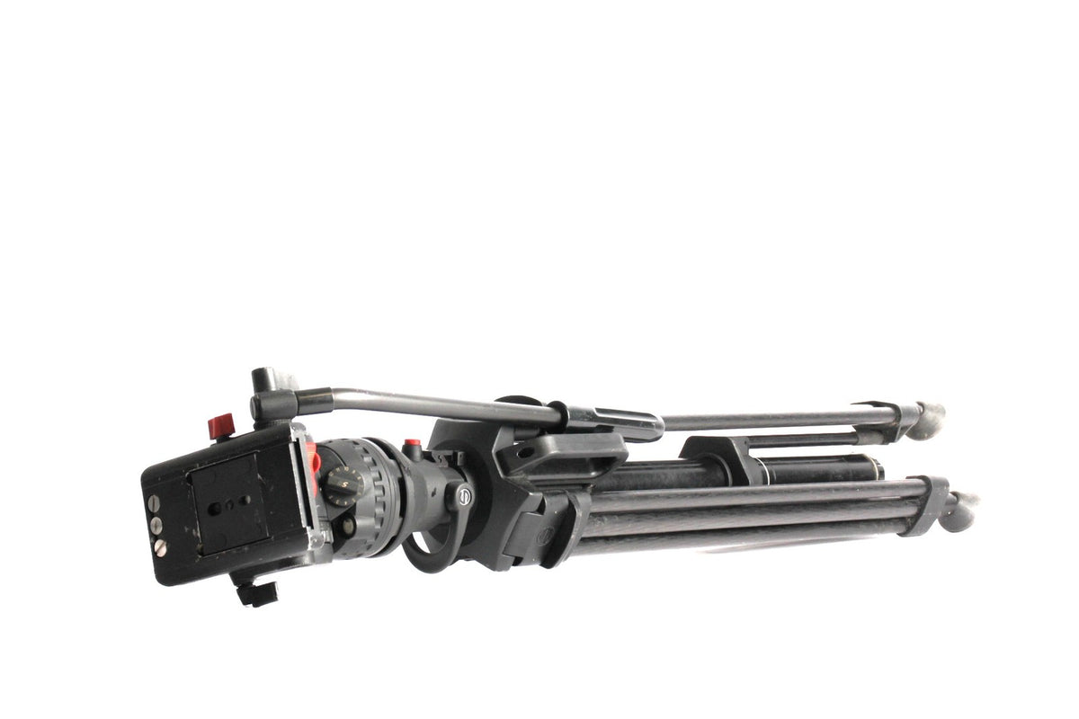Sachtler Hot Pod CF 10 Carbon Fibre Tripid with DV 12 SB Head · immagine principale