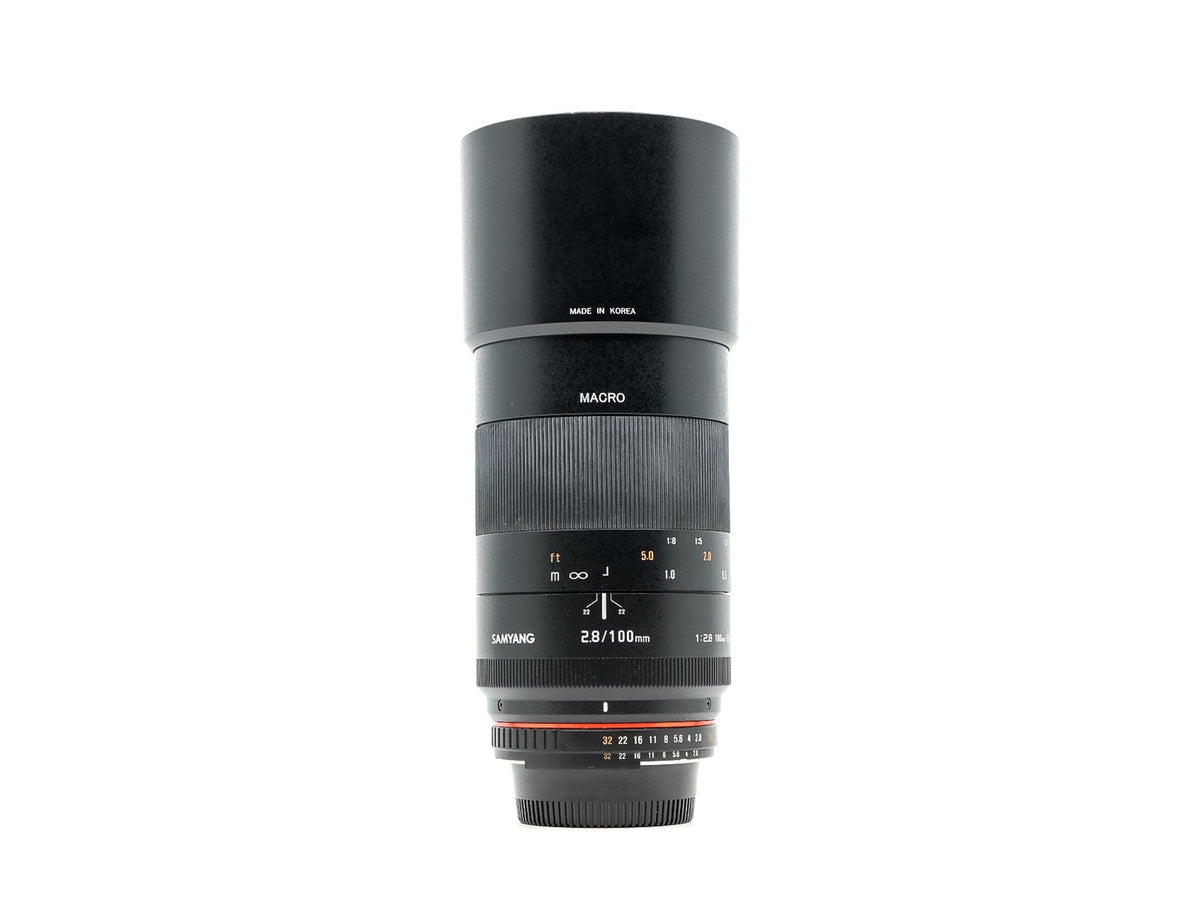 Samyang 100mm f/2.8 ED UMC Macro - Nikon Fit · immagine principale