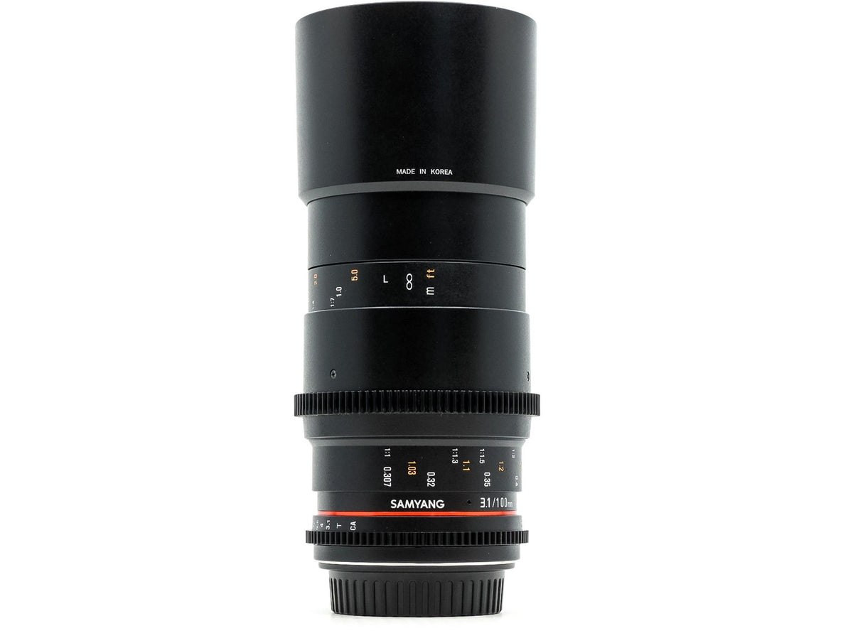 Samyang 100mm T3.1 ED UMC Macro - Canon EF fit · immagine principale